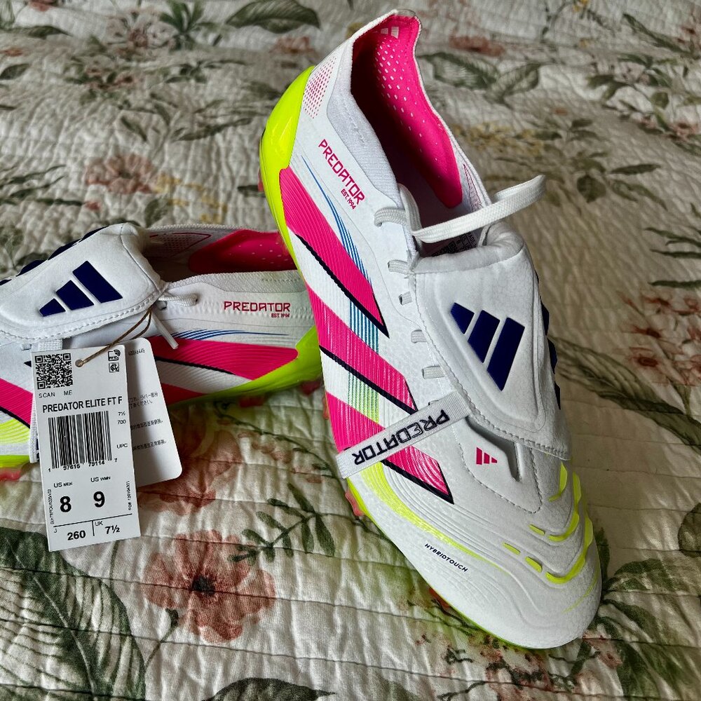 adidas Predator Elite Fold-Over Tongue Size 8